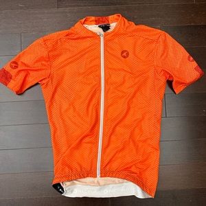 Pactimo summer cycling Jersey. Orange size M